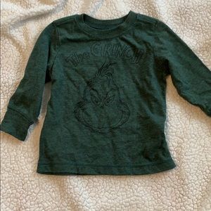 Old Navy Grinch shirt 12-18 months